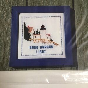 Seguin Designs Counted Cross Stitch PATTERN ONLY Bass Harbor Light Lighthouse ME
